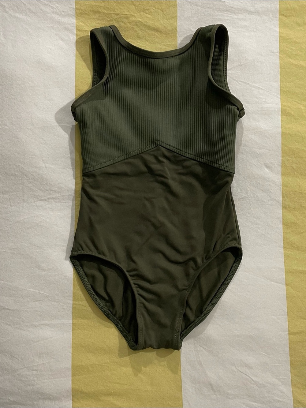Danz N Motion Kids Ivy Boat Neck Dance Leotard size 6x-7